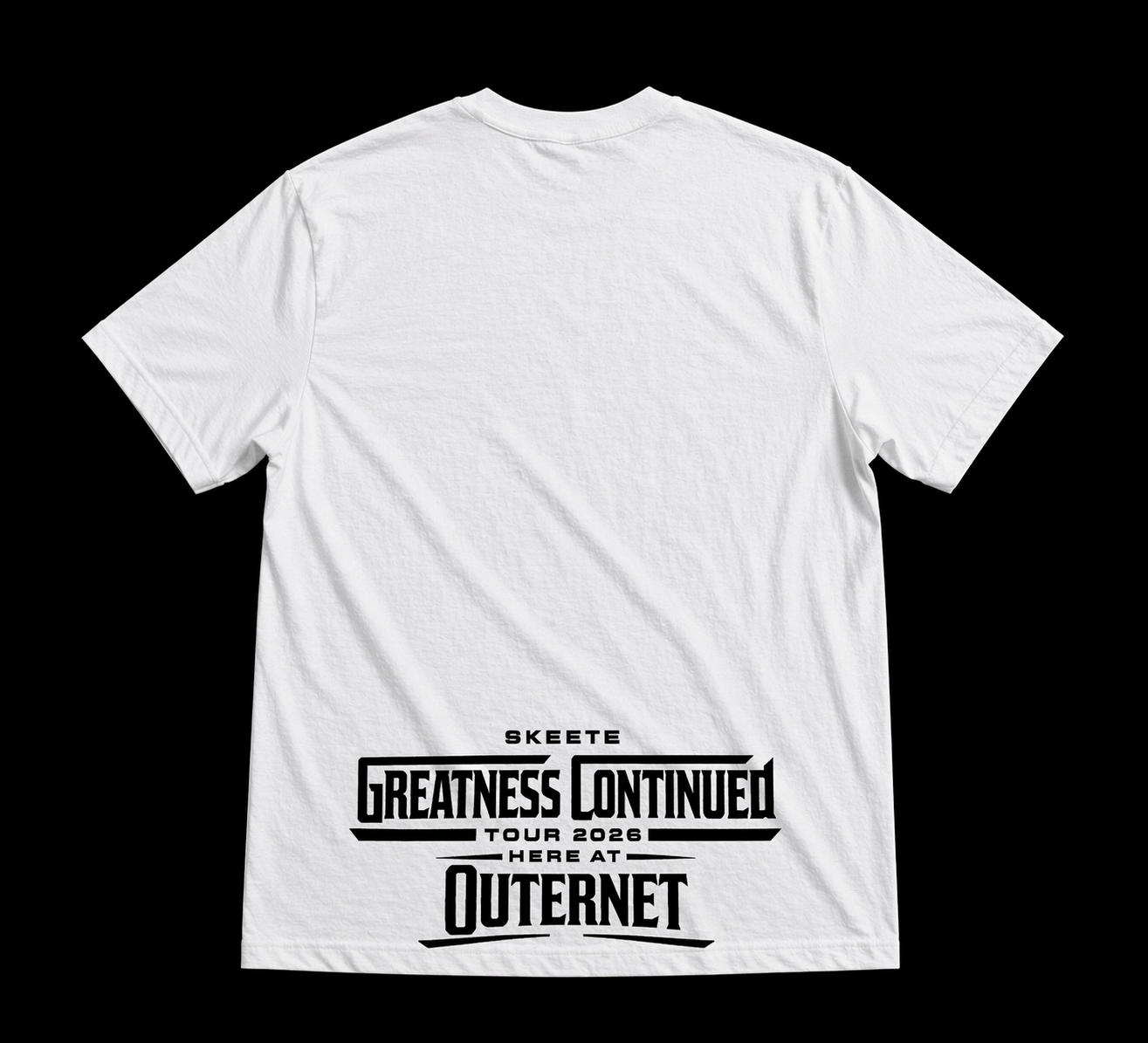 Skeete Signature Portrait Tee – White